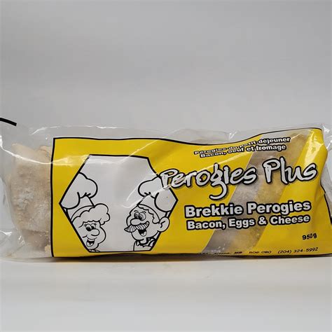 Perogies Plus – Brekkie Perogies (Bacon, Eggs & Cheese) – Prairie Foods