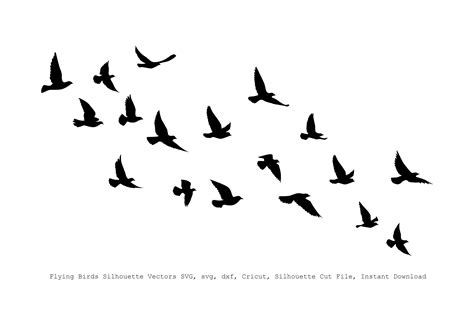 Birds Silhouettes, Birds Clipart, Birds Svg, Bird Silhouette Clip Art ...