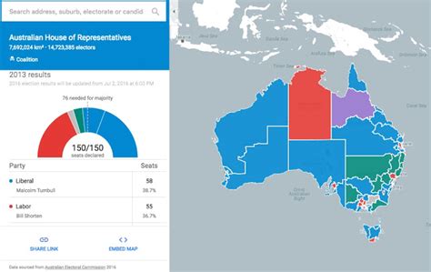 Australian Election Map 2016 || fabian writes.