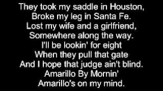 Amarillo by morning Chords lyrics - ChordU