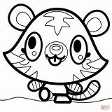 Moshi Monsters Jeepers coloring Page  Free Printable Coloring Pages sketch template
