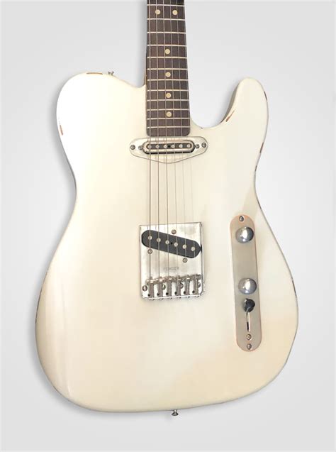 T-Style White – Bibro guitars