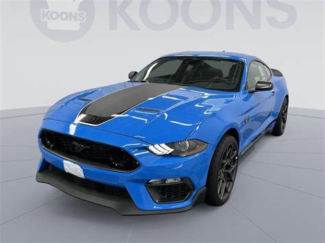 Brand New 2022 Mustang Mach-1 Premium Grabber Blue, Black Leather ...