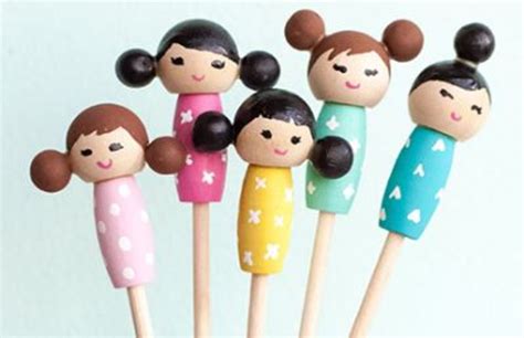 18 Kokeshi Doll Craft Ideas | FeltMagnet