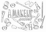 Makeup Artist Coloring Pages  Makeupviewco sketch template