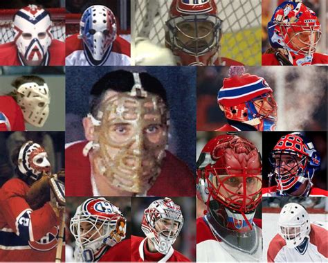 NHL Montreal Canadiens Goalies by Masks Quiz - By alain75