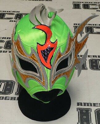 REY FENIX SIGNED AUTO'D MASK BAS COA LUCHA LIBRE AAA CMLL WRESTLING AEW ...