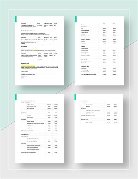 Healthcare Strategic Plan Template in Word, Pages, Google Docs ...