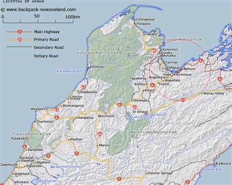 Where is Moana? Map - New Zealand Maps