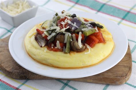 Goat Cheese Polenta with Roasted Vegetables – Traveling To Taste