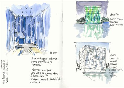 Architects Sketchbooks - Liz Steel : Liz Steel