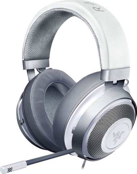 Razer Kraken Wired Stereo Gaming Headset Mercury White RZ04-02830400-R3M1 - Best Buy