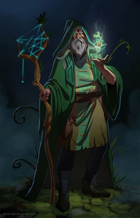 The Druid by DarkKenjie.deviantart.com on @DeviantArt Rpg Character ...