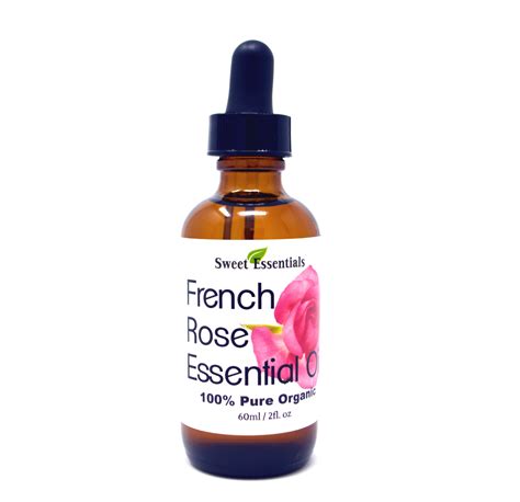 Organic French Rose Essential Oil - Rosa Damascena - 2oz - Imported ...