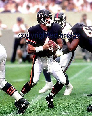 Jim Harbaugh 1987-93 Chicago Bears University of Michigan Color 8x10 B ...