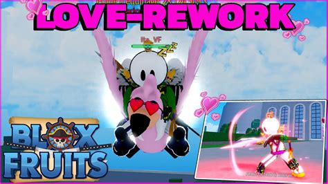 SHOWCASE LOVE LOVE REWORK SUR BLOX FRUITS ! UPDATE VALENTINE ! - YouTube