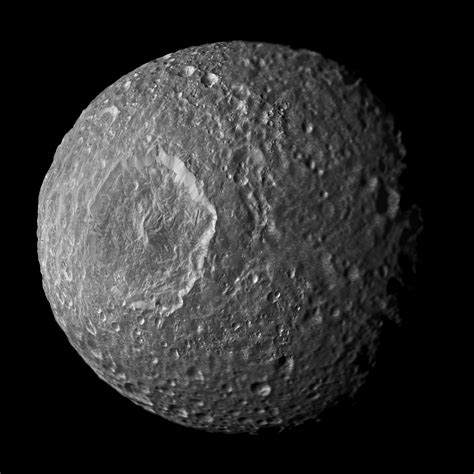 Saturn's Moon Mimas May Have a Liquid Water Ocean Beneath the Surface