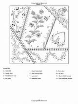 The Big Book Of Crazy Quilt Stitches Leisure Arts 1872 Patricia  sketch template