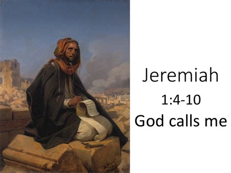 God calls me – Jeremiah 1:4-10 » Somerstrand Gemeente