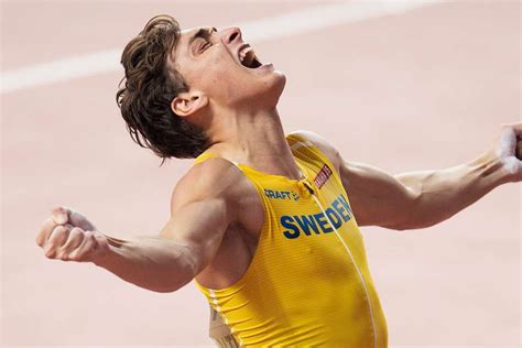 Armand Duplantis breaks pole vault world record - myKhel