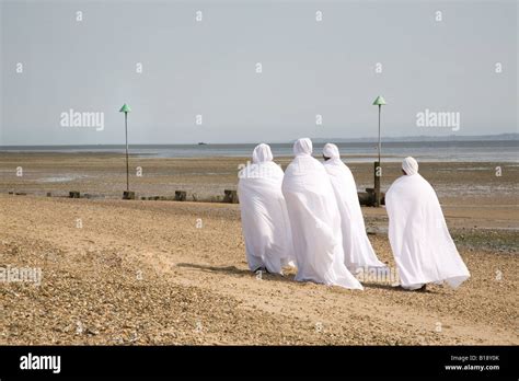 African religious worship on Southend beach UK Stock Photo - Alamy