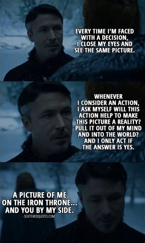 20+ Best 'Petyr Baelish' Quotes from Game of Thrones | Scattered Quotes