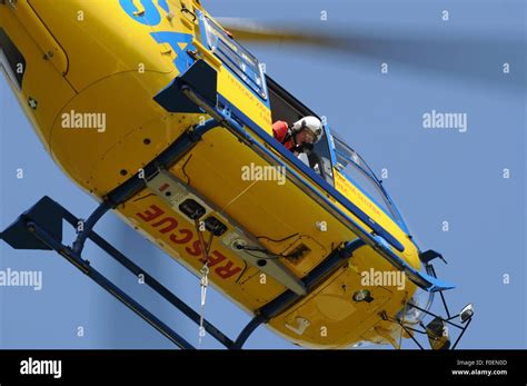 helicopter Eurocopter EC-135 Air Ambulance Stock Photo - Alamy