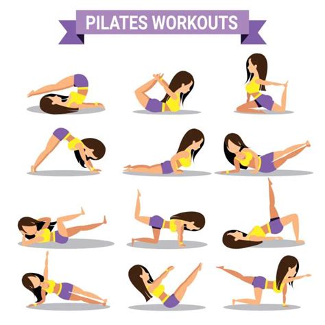 Pilates Illustrations, Royalty-Free Vector Graphics & Clip Art - iStock