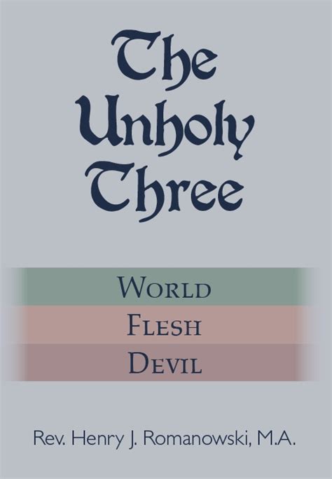 The Unholy Three > Books