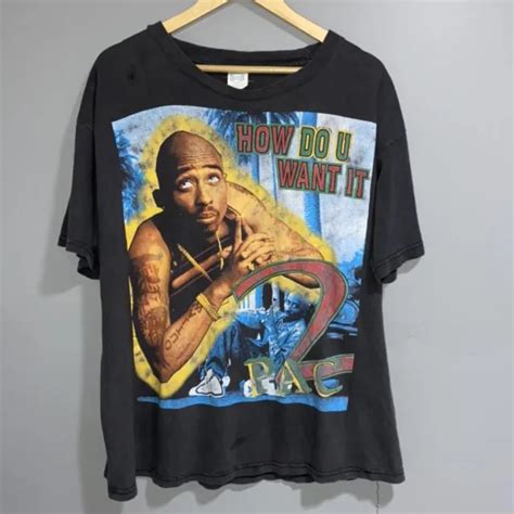 VINTAGE 90’S 2PAC x Snoop Dogg 2 of Amerikaz Most Wanted Rap Tee Shirt $1,515.00 - PicClick