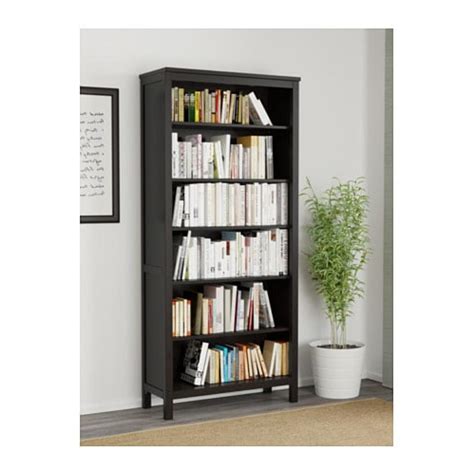 Ikea Hemnes Bookcase Black-Brown 203.717.64