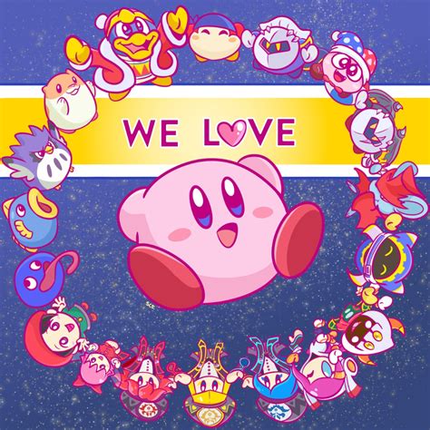 SomeCleverArt — A tribute to Kirby Star Allies and all the dream ...