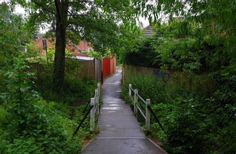 Bridge and footpath to St. Judes Walk,... © P L Chadwick cc-by-sa/2.0 :: Geograph Britain and ...