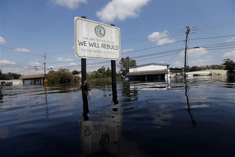 Travel remains dangerous in flooded areas of North Carolina