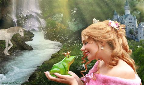 Kissing the Frog Prince by Sannalee01 on DeviantArt