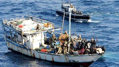 Royal Navy Captures 13 Somali Pirates | World News | Sky News