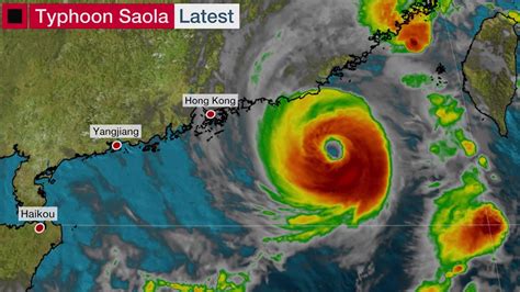 Typhoon Saola Nearing Hong Kong - Videos from The Weather Channel