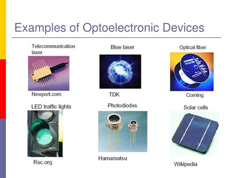 PPT - Introduction to Optoelectronic Devices PowerPoint Presentation ...