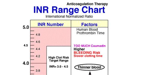 Printable Inr Chart