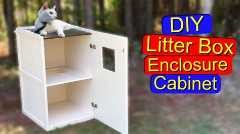 How to Build a Litter Box Enclosure (DIY)