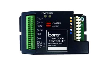 PoE One Door Access Controller / PoE Two Door Access Controller - Borer Fingerprint Access Control