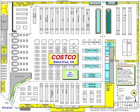 Covington Costco Store Layout Map