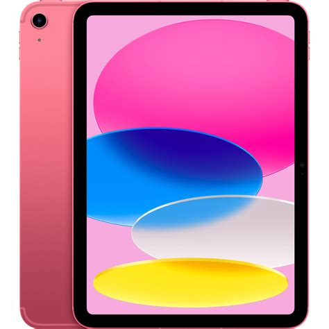 Apple 10.9" iPad (10th Gen, 256GB, Wi-Fi + 5G NR, Pink)