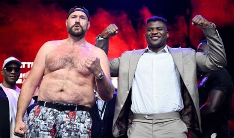 Tyson Fury fight time tonight: What time is Fury v Francis Ngannou on? | Boxing | Sport ...