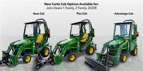 PR: Expanded Tractor Cab lineup for John Deere, Sub-Compact & Compact ...