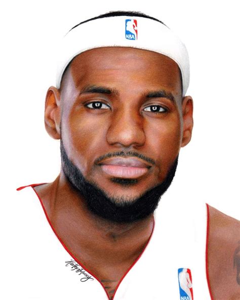 LeBron James | Pencil portrait, Color pencil drawing, Photorealistic ...