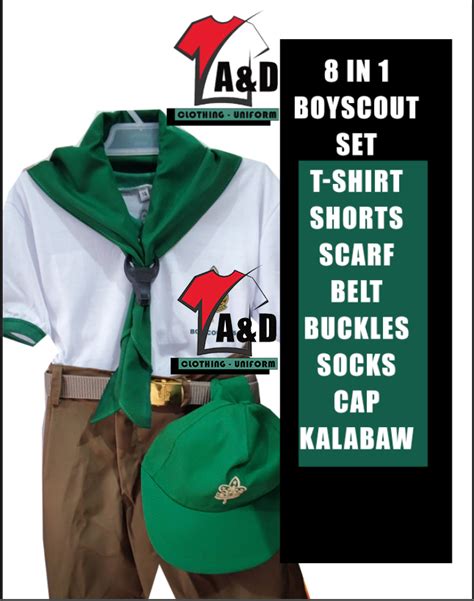 COMPLETE BOY SCOUT UNIFORM BSP SET | Lazada PH