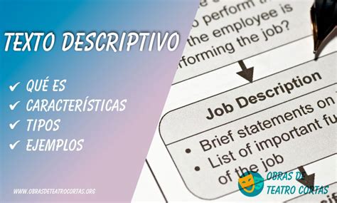 Texto Descriptivo ️ Que es, Ejemplos y Características