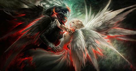 wings, demon, fantasy art, artwork, angel, HD Wallpaper | Rare Gallery