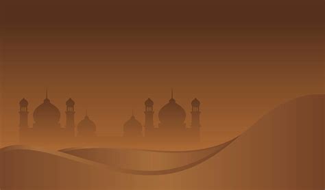 Islamic background with mosque design vector 2934892 Vector Art at Vecteezy